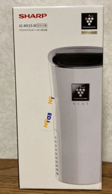 Purificador de aire Sharp Plasmacluster NEXT blanco IG-MX15-W tamaño 22,5x10,8x10,7 cm nuevo Foto 1 de 4