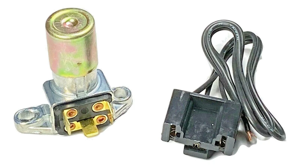 70-76 Plymouth Duster Headlight Floor Dimmer Switch & Harness Kit t #947BB - Image 1 of 4
