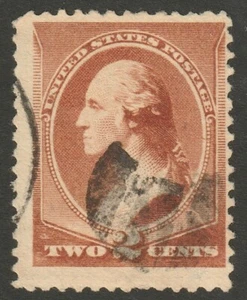 Scott #210 1883 used Fancy Cancel 210SP02-17 - Bild 1 von 2