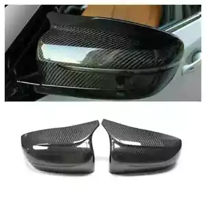 For BMW M5 F90 2018-2022 Real Carbon Fiber Side Mirror Cover Caps 2Pcs - Bild 1 von 9