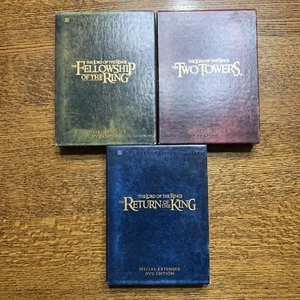 Lord of the Rings Complete Trilogy Special Extended Edition 3-Box Set 12-DVD's - Picture 1 of 6