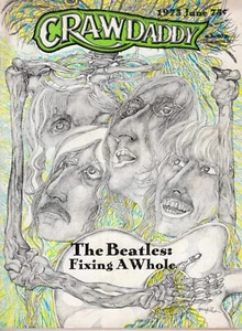 JUNE 1973 CRAWDADDY MAGAZINE BEATLES JAZZ SCIENTOLOGY RAGGAE HEAVY METAL L. FEET - Picture 1 of 24