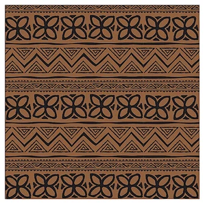Black/Brown Tapa Design Hawaii Hawaiian Wrapping Paper Gift Wrap 2 Rolls 30"x60" - Picture 1 of 1