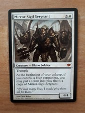 Sergeant at sigille-mirror/mirror-sigil sergeant mint/new mtg English/Anglais