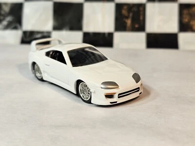 🔥 VHTF RARE Jada 1/55 Fast & Furious Build N Collect Brian's White Toyota Supra - Image 1 of 4
