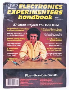 1987 Radio Electronics Experimenters Handbook Magazine, 27 Projects - Picture 1 of 6