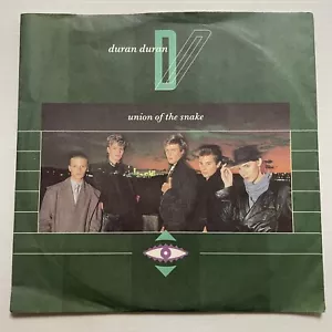 Duran Duran Union Of The Snake Vinyl Record 7” 45 RPM EMI-1116 EMI Records 1983 - Picture 1 of 24