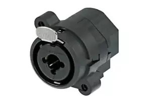 Neutrik NCJ5FI-S Combo MONO 3 pin microfono XLRF / 1/4" jack montaggio telaio tazze di saldatura - Foto 1 di 1