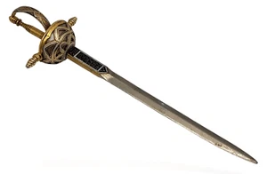 VINTAGE Toledo Spanish Rapier Sword 8 1/2" Letter Opener - Picture 1 of 6