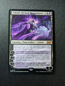 ASHIOK, MANIPULADOR MALVADO #78 Magic The Gathering Wilds of Eldraine - Imagen 1 de 2