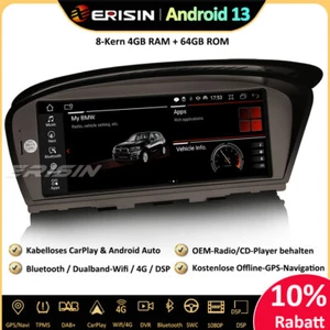 8.8" Android 13 Autoradio GPS 4G BMW 3er E90 E91 E92 E93 5er E60 E61 E63 E64 CCC - Bild 1 von 19