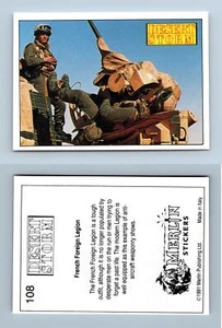 French Foreign Legion #108 Desert Storm 1991 Merlin Sticker - Picture 1 of 1