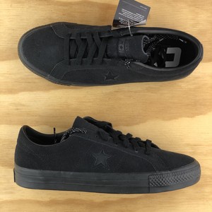 converse one star pro black
