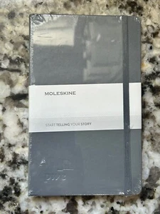 Moleskine Classic Ruled Notebook Black Hard Cover 5 x 8.25" Back To School - Picture 1 of 4
