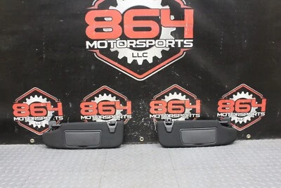 2015-2021 FORD MUSTANG GT LEFT & RIGHT SIDE SUN VISOR PAIR OEM #62 - Image 1 of 4