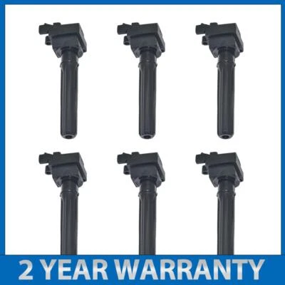 Juego de 6 bobinas de bobina de encendido para Chrysler Pacifica 2004-2006 3,5 L V6 04609088AD Foto 1 de 4
