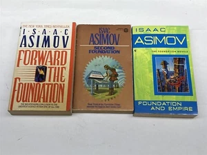 Iassac Asimov Second Foundation, Foundation And Empire, Foward The Foundation - Picture 1 of 2
