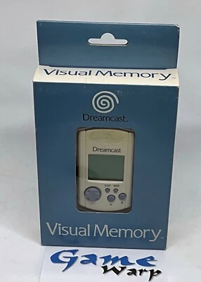 Visual Memory SEGA Dreamcast Original (DC) - NUOVA - Brand New - Sealed - Immagine 1 di 4