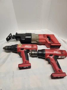 Milwaukee 6515-20 18V Heavy Duty SAWZALL & 2 hammer drill 18 volts 0524-20 - Picture 1 of 7