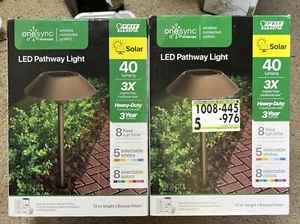 Feit Electric OneSync Landscape 40 Lumens Bronze Solar Integrated LED Outd (2PK) - Picture 1 of 10