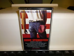 BRUCE SPRINGSTEEN. " BORN IN THE USA " CASSETTE UK 1984. CBS LABEL. - Picture 1 of 4