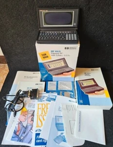 Hewlett Packard Hp 95LX Palmtop Pc Vintage MIB - Afbeelding 1 van 9