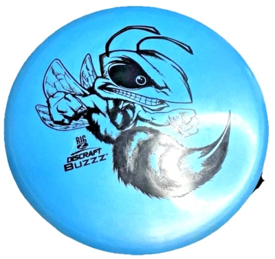 Disc Golf Discraft Bee Big Z Buzz Midrange Blue Custom 176g  2793 - Image 1 of 4