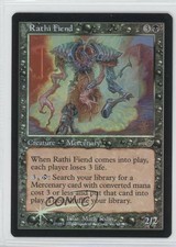 2000 Magic: The Gathering - Nemesis Foil Rathi Fiend #68 0b5
