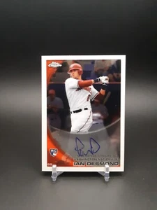 2010 Topps Chrome Rookie Auto Ian Desmond #205 Auto RC - Foto 1 di 2