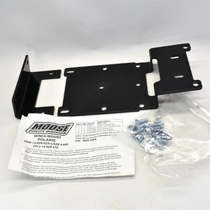 Moose Winch Mount Polaris RZR 4505-0404 Mounting Bracket - Foto 1 di 3