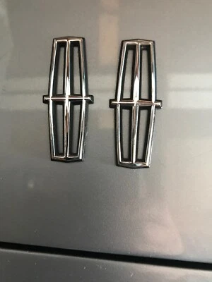 1990-1994 Lincoln Town Car LH/RH Corner Turn Signal Lamp Light 2 PCS EMBLEM OEM - Image 1 of 4