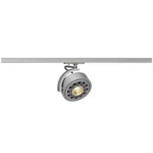 SLV 143544 KALU TRACK QPAR111 testa lampada, argento, incl. 1P. - Foto 1 di 2