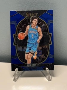 2022-23 Panini Select Blue #60 Josh Giddey Oklahoma City Thunder - Picture 1 of 2