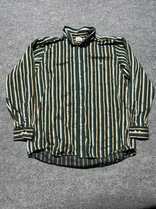 Lacoste Herren Hemd Langarm schwarz bunt gestreift Knopfleiste Gr. 42 Preppy  - Bild 1 von 5