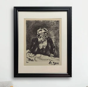 Marc Chagall Hand-Signed Original Print With COA and +$3,500 USD Appraisal - Picture 1 of 13