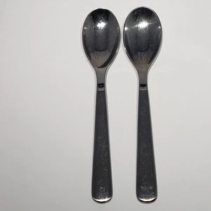 Set of 2 Studio William Baobab Stainless Steel 6 3/8" Teaspoons Replacement - Picture 1 of 12