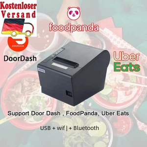 Hspos Printer U Ber Cuisine Printer for U Ber Eats Doordash Skip Essential for S - Foto 1 di 7