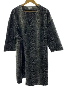 Engineered Garments leopard gown Coat gray 3 Used - Picture 1 of 5