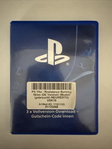 Resistance: Burning Skies (Sony PlayStation Vita, 2012) PS Vita Spiel Modul - Bild 1 von 2