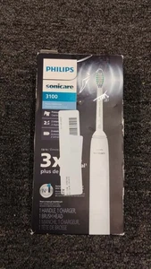 Philips Sonicare 3100 Elektrische Zahnbürste - Weiß (HX3681/03) - OBN - O2 - Bild 1 von 3