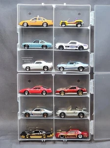 Lotto pressofuso Camaro 1/64 Mustang con custodia Porsche, Iroc-Z, Chevelle, taxi cab - Foto 1 di 15