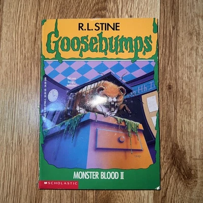 Goosebumps #18 Monster Blood 2 R.L. Stine 1st Edition TRUE 1st Print Vintage - Image 1 of 3