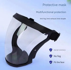 1pc Full-Face Anti-Fog Welding Mask Dust-Proof HD Transparent Protection - NEW