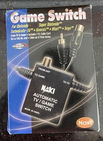 RF Switch New In Box for NES SNES TurboGrafx 16  Atari Genesis Sega Master
