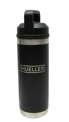 Yeti Rambler 16 oz bottiglia termica isolata con tappo Chug ha "MUELLER" - Immagine 1 di 4