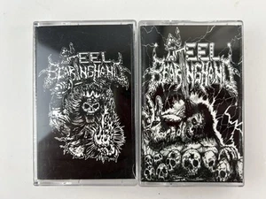 Steel Bearing Hand S/T & Promo Cassette Tape Lot Dallas Texas Thrash Death Metal - Picture 1 of 9
