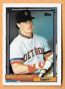 MICKEY TETTLETON DETROIT TIGERS #29 - TOPPS NM-MT 1992 - Foto 1 di 2