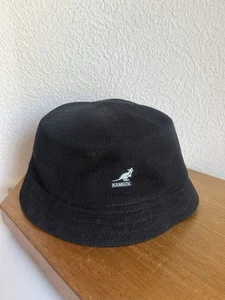 Kangol Tropic Bin Hut Bucket Hat Fischer Mütze schwarz M Medium - Bild 1 von 4