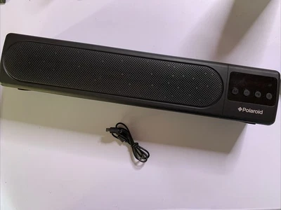 Polaroid Portable Bluetooth Speaker 38cm FM Radio Micro SD USB PLBTS10B - Image 1 of 4