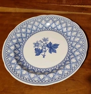 Spode Geranium Blue Teller Speiseteller 26,5cm neuwertig - Bild 1 von 3